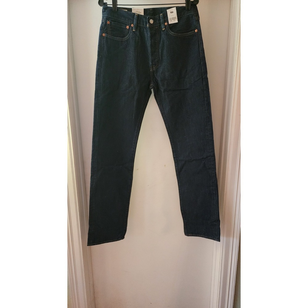 Vintage Levis Premium Quality 501 R Big E Denim Jeans  Dark Wash Button A3